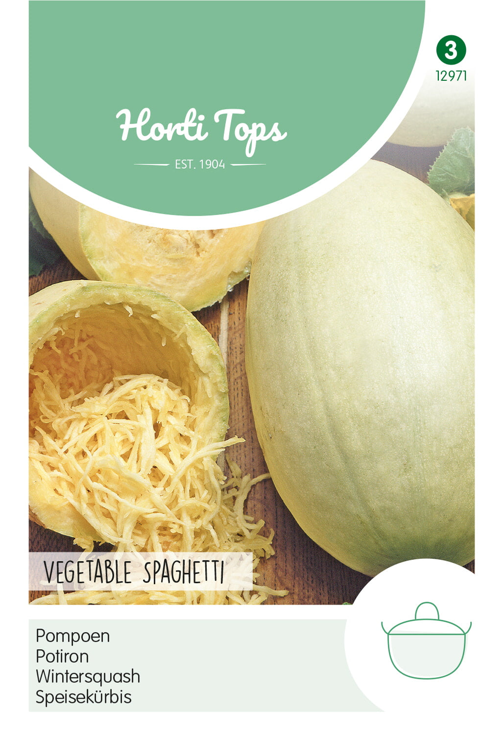 Horti Tops Speisekürbis Vegetable Spaghetti