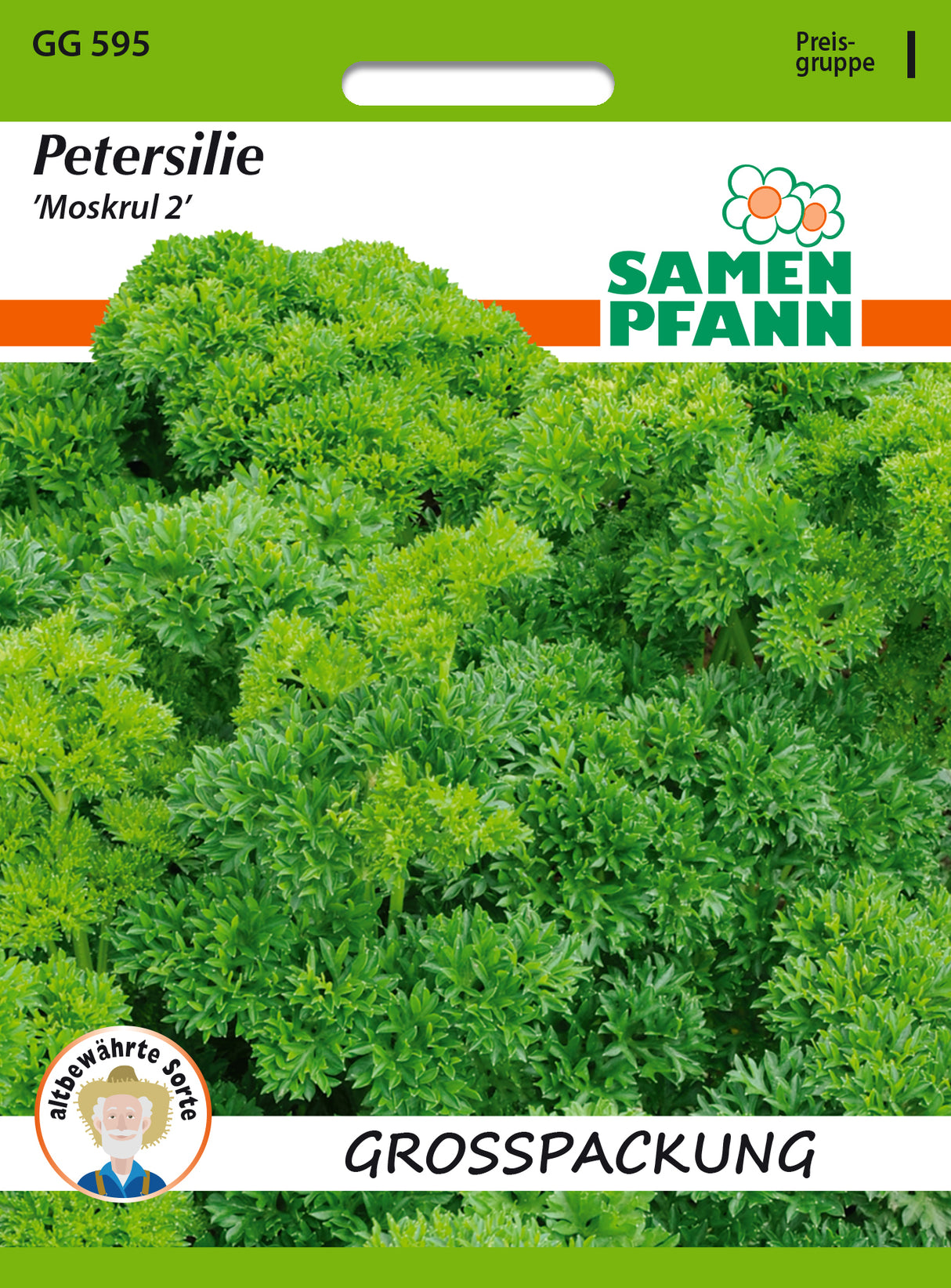 Samen Pfann Petersilie Moskrul 2 Vorteilspackung