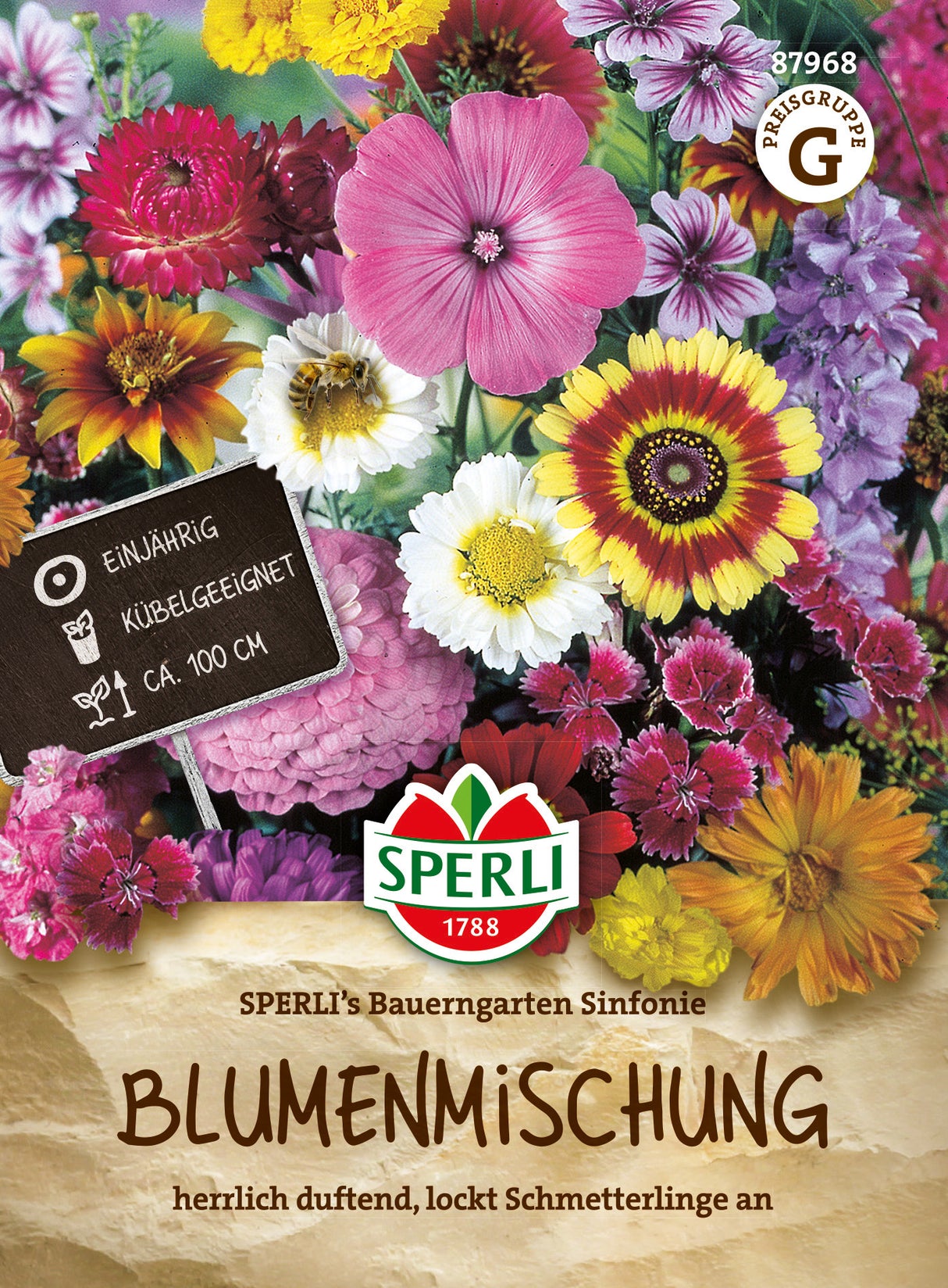 SPERLI Blumensamen-Mischungen SPERLI's Bauerngarten Sinfonie