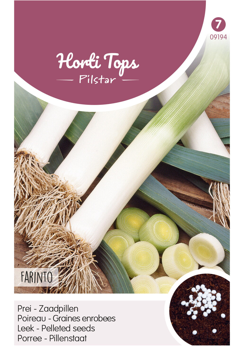 Horti Tops Porree Blaugrüner Winter - Farinto Pillenstaat