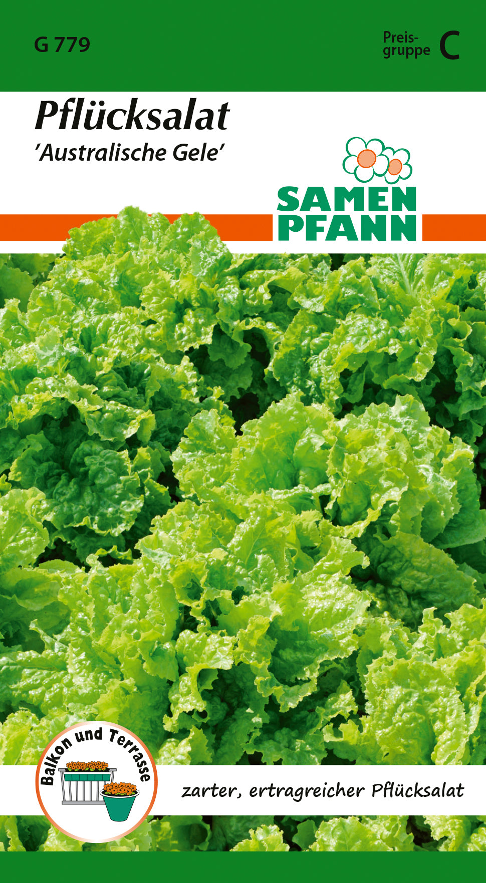 Samen Pfann Pflücksalat Australische Gele