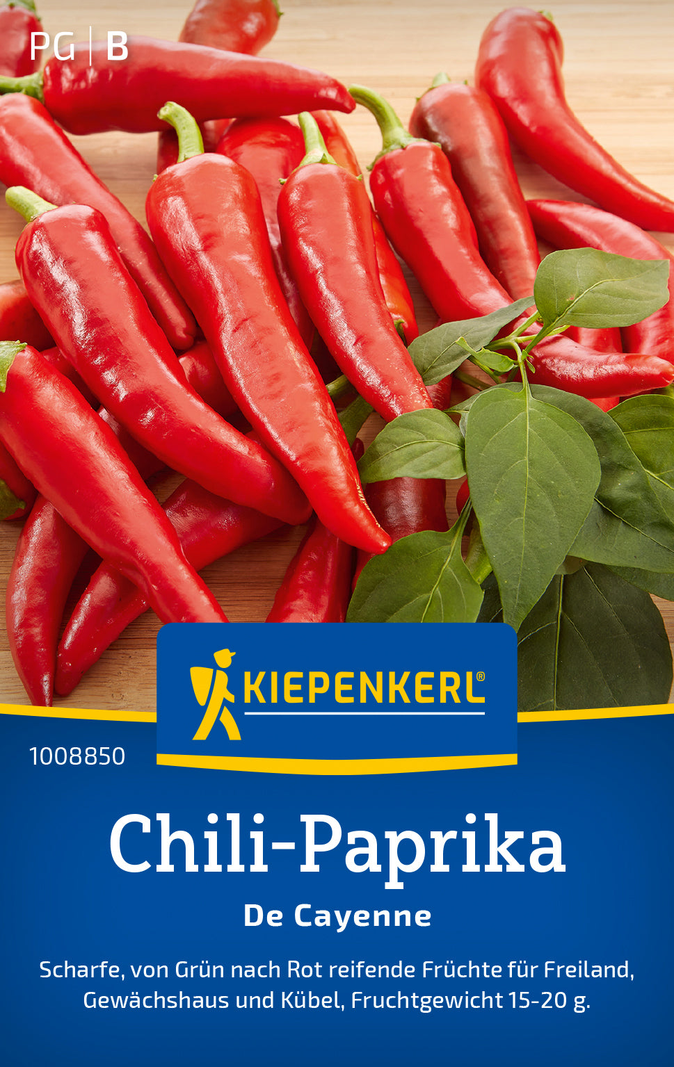 Kiepenkerl Paprika De Cayenne
