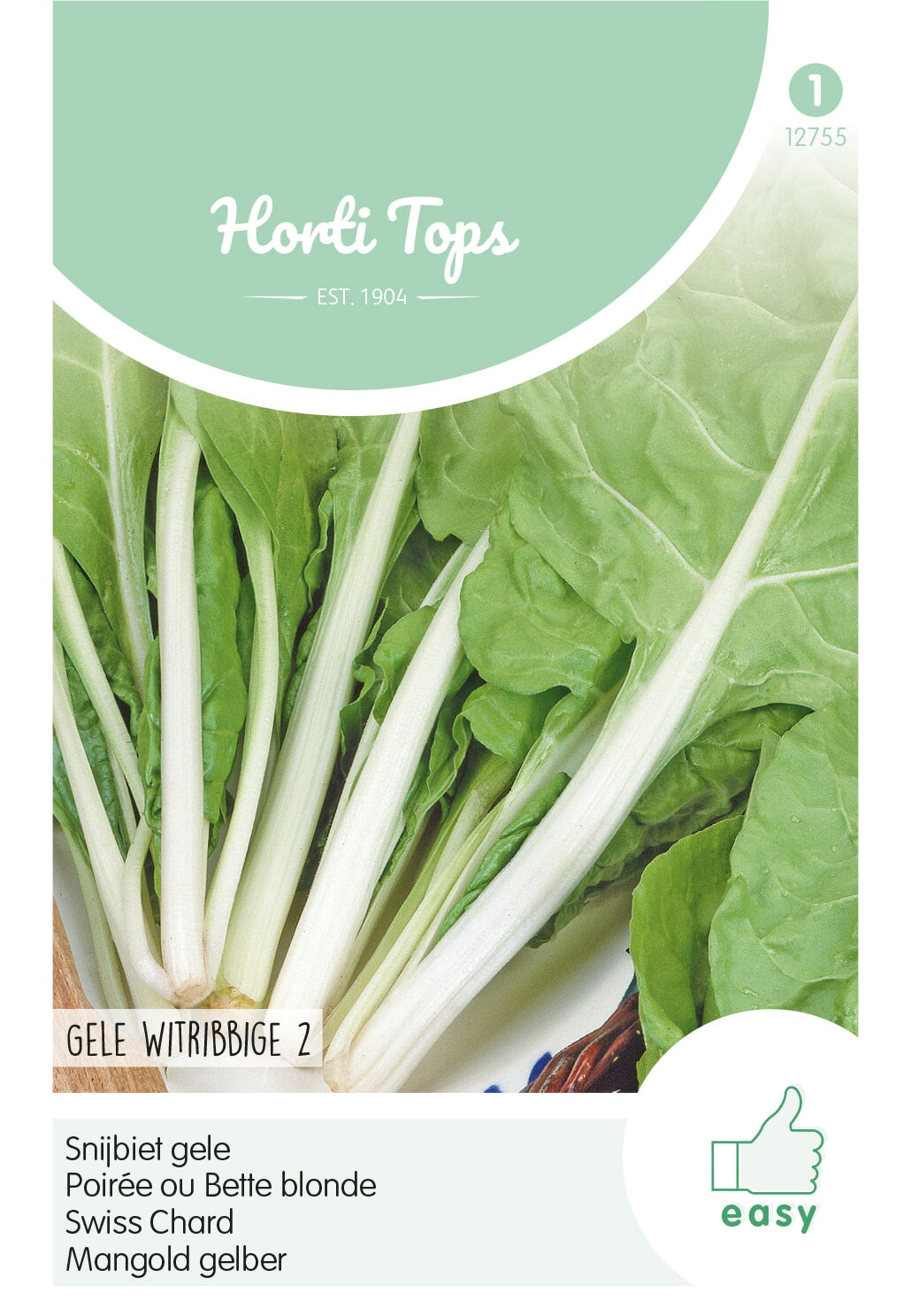 Horti Tops Mangold Schnitt, Blonde Gelbe