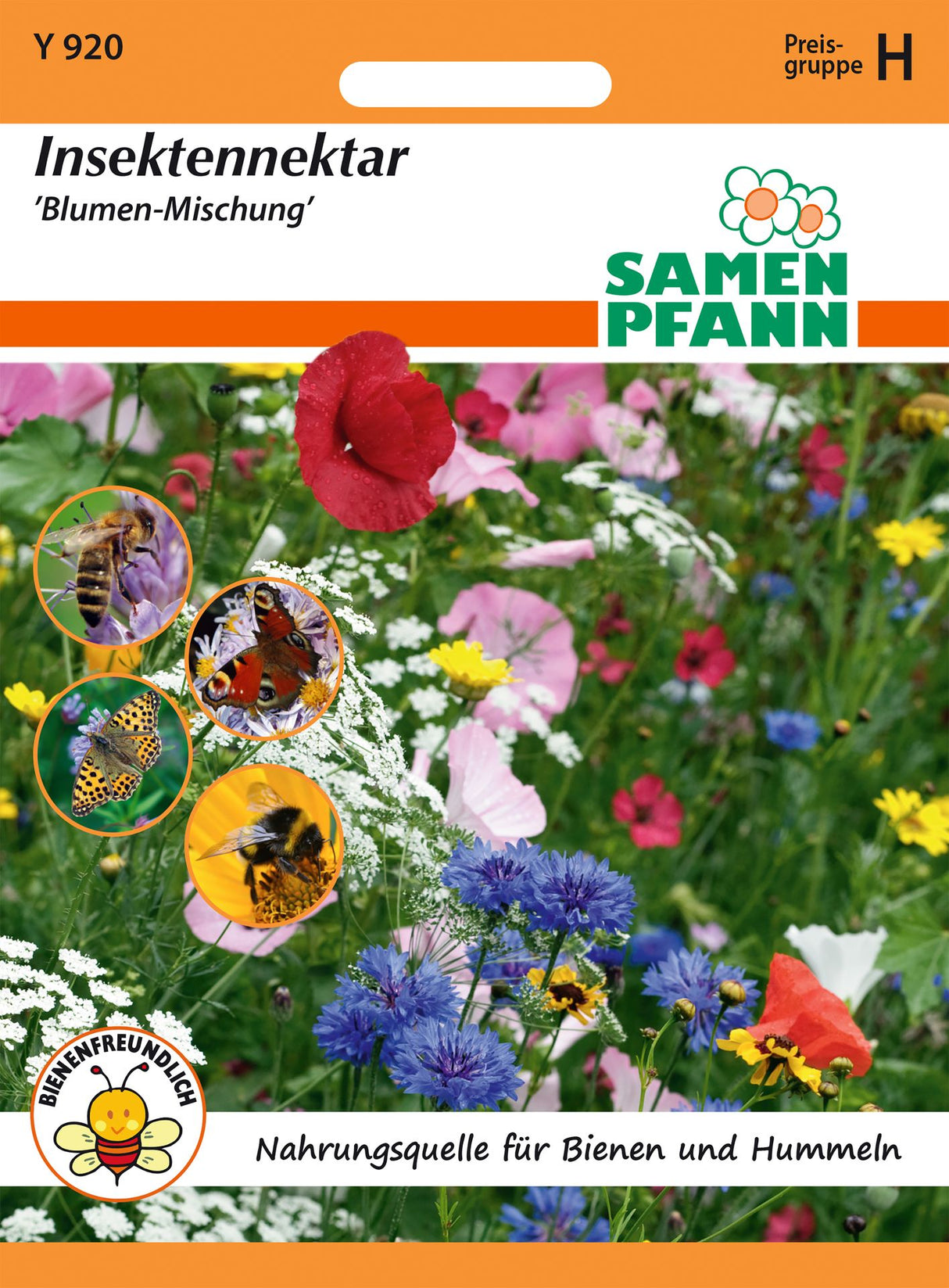 Samen Pfann Insektennektar Blumen-Mischung