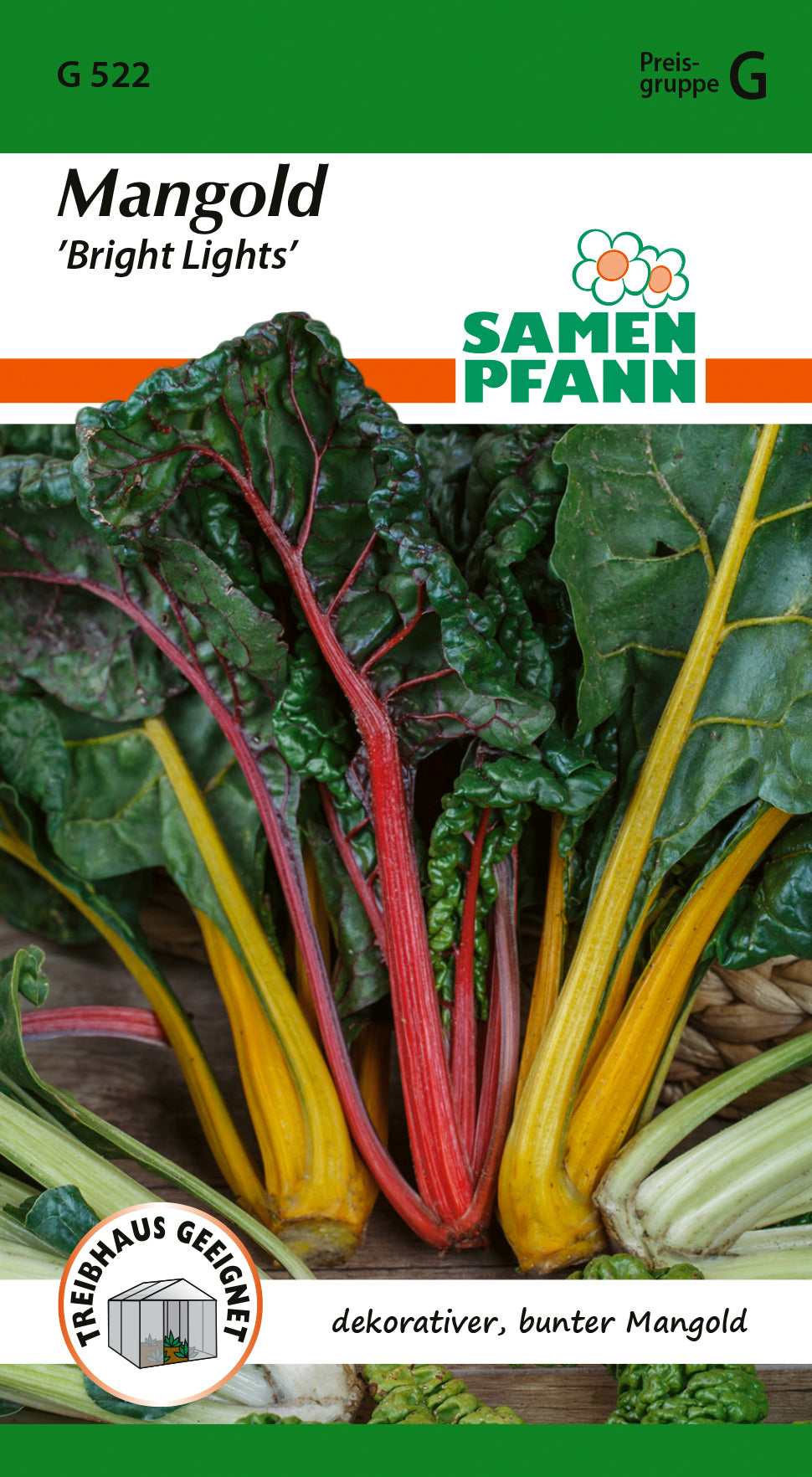 Samen Pfann Mangold Bright Lights
