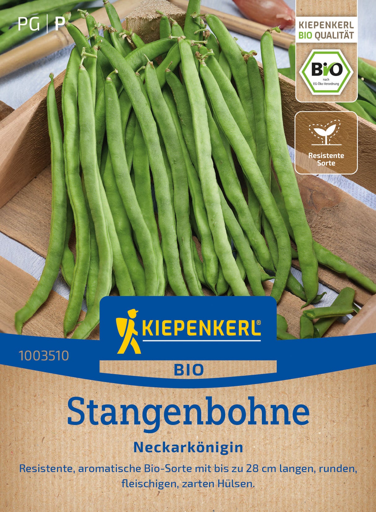 Kiepenkerl Stangenbohnen Neckarkönigin