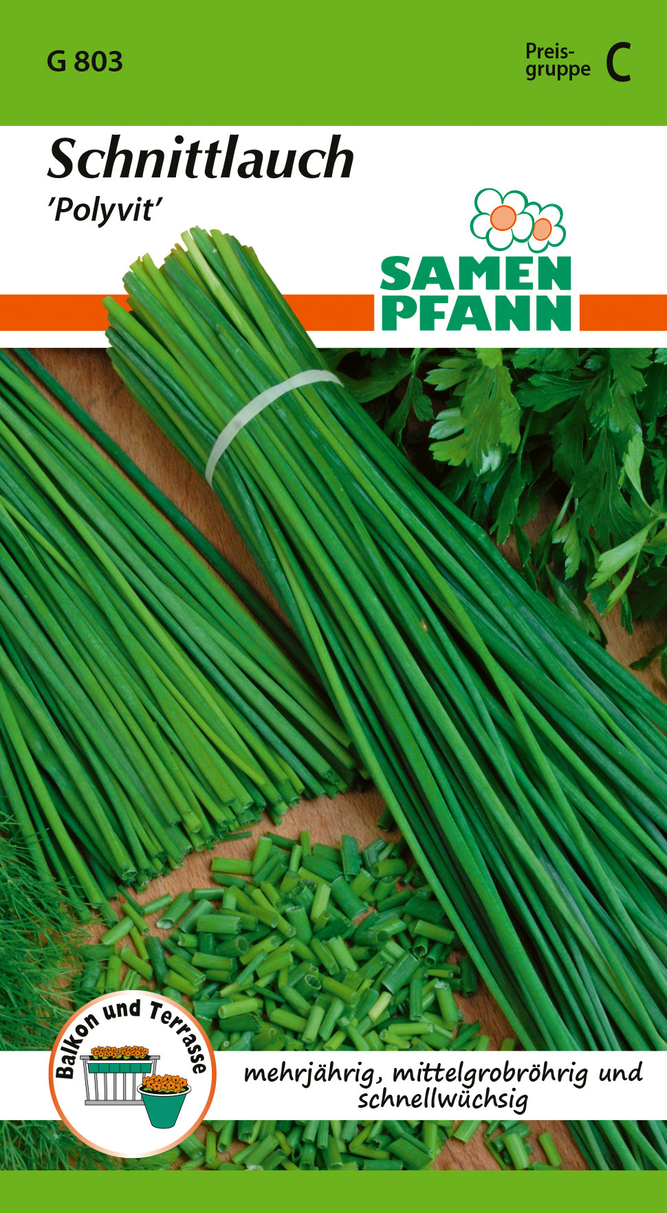 Samen Pfann Schnittlauch Polyvit