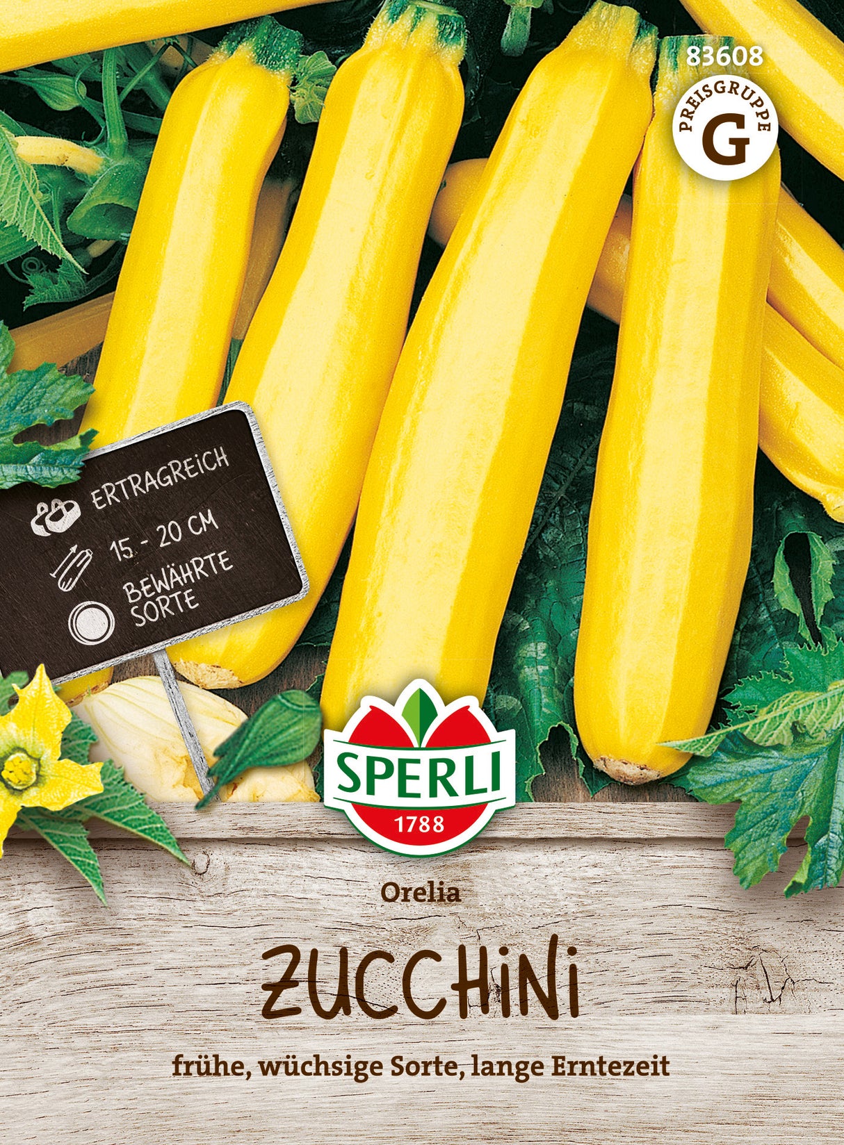 SPERLI Zucchini Orelia