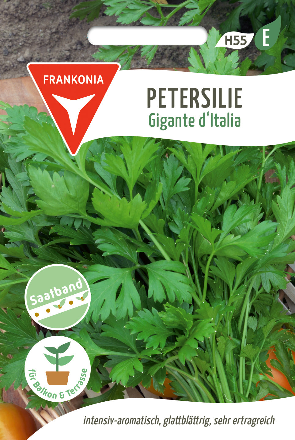 Frankonia Samen Petersilien Gigante d'Italia Saatband
