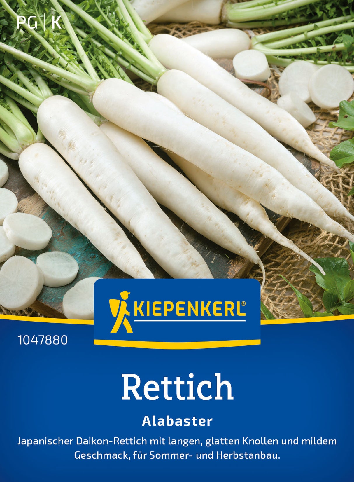 Kiepenkerl Rettich Alabaster