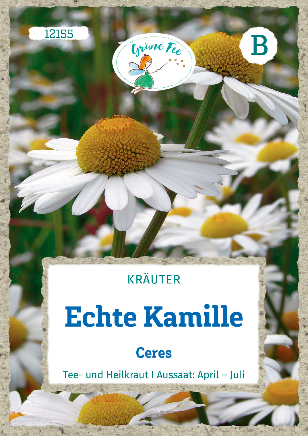 Grüne Fee Kamille Echte einjährig