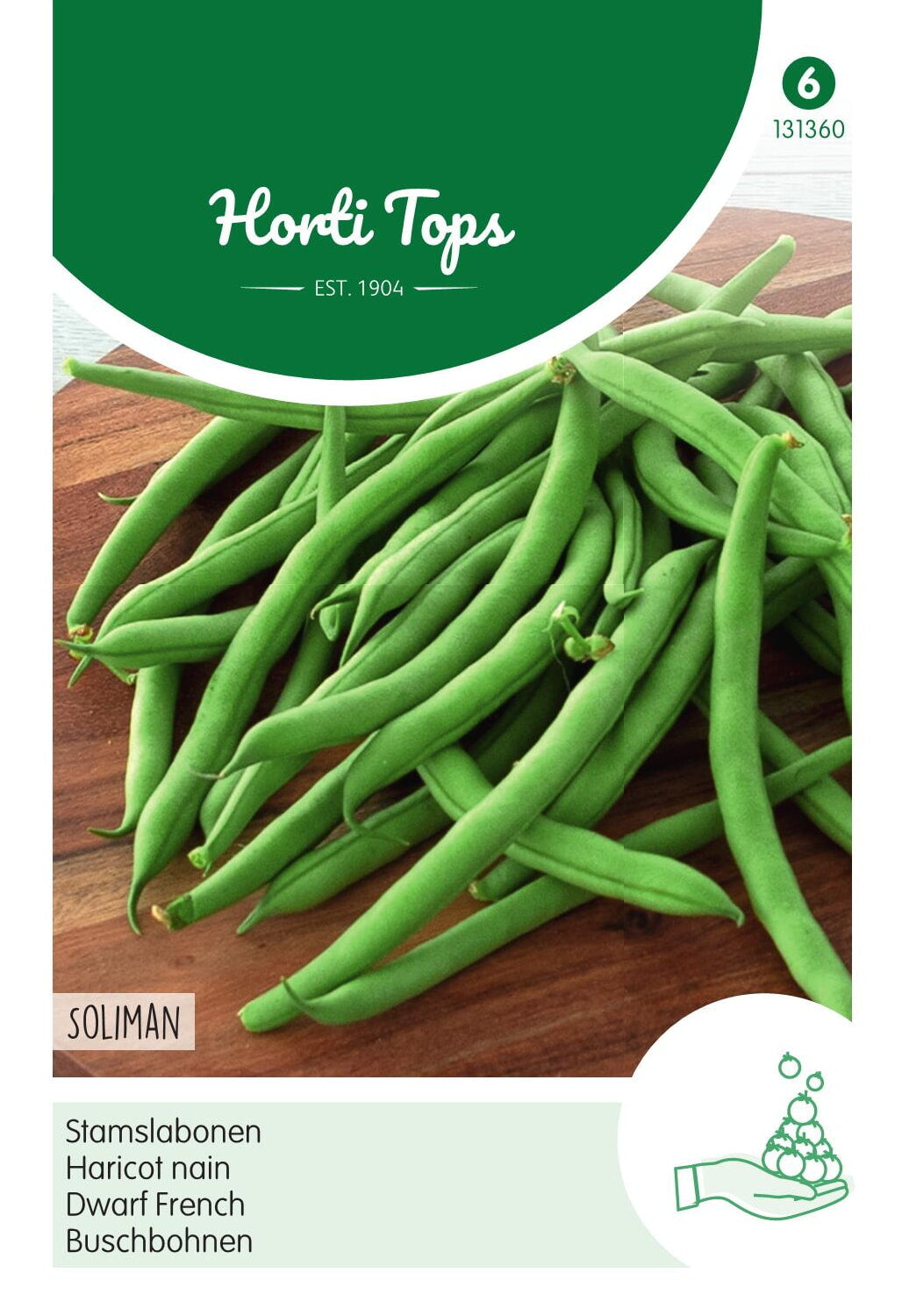 Horti Tops Buschbohnen Soliman