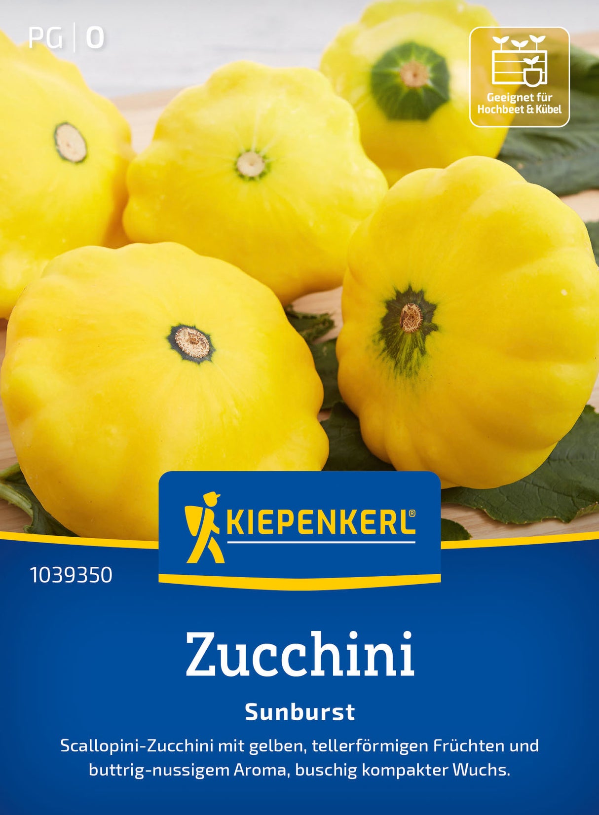 Kiepenkerl Zucchini Sunburst