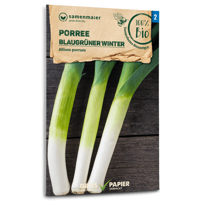 Samen Maier BIO Lauch Blaugrüner Winter
