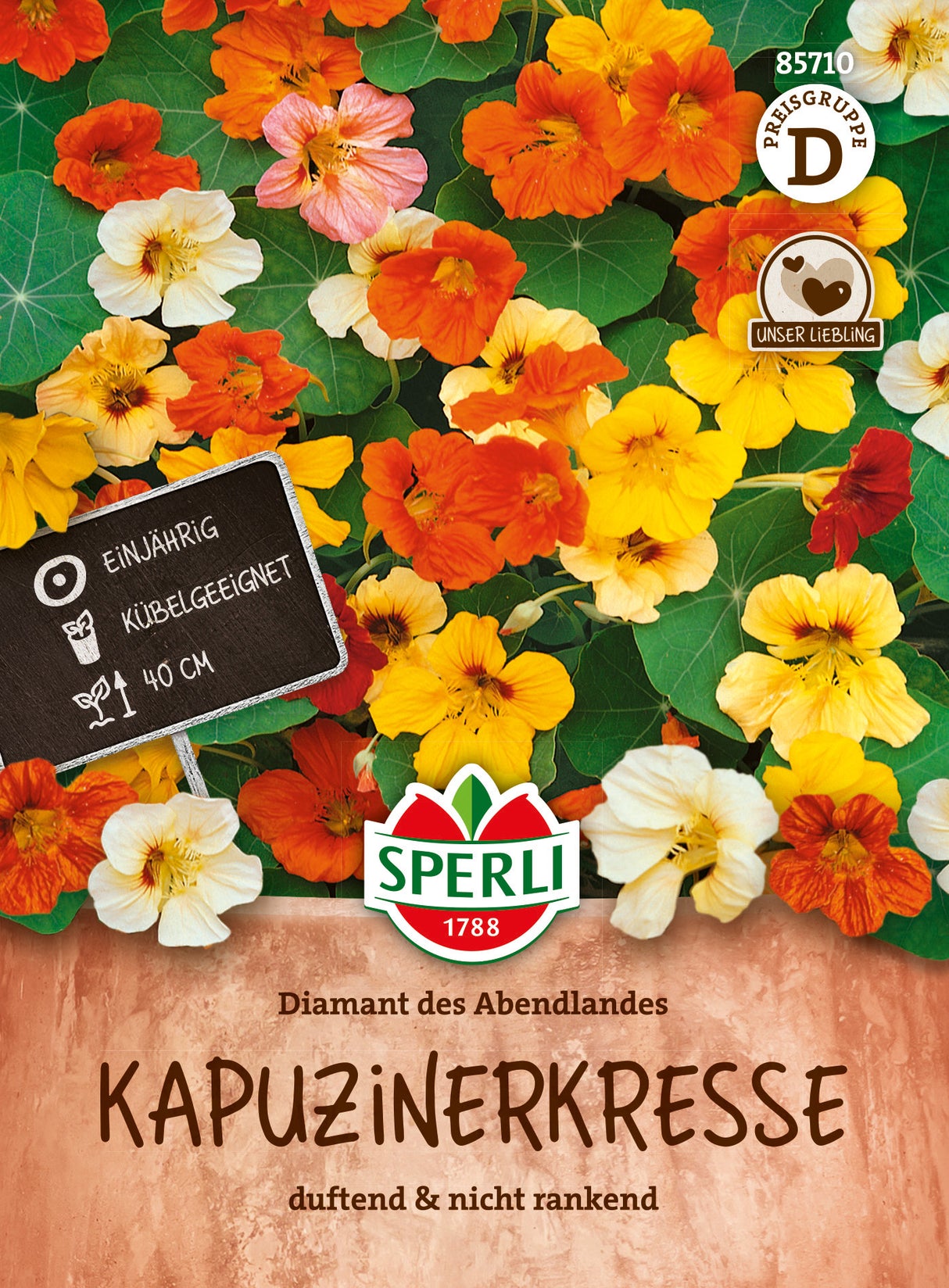 SPERLI Kapuzinerkresse Diamant des Abendlandes