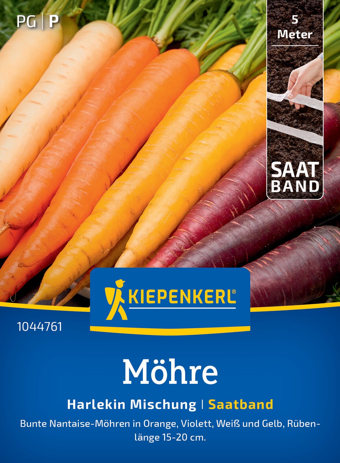 Kiepenkerl Möhren Harlekin Mischung Saatband