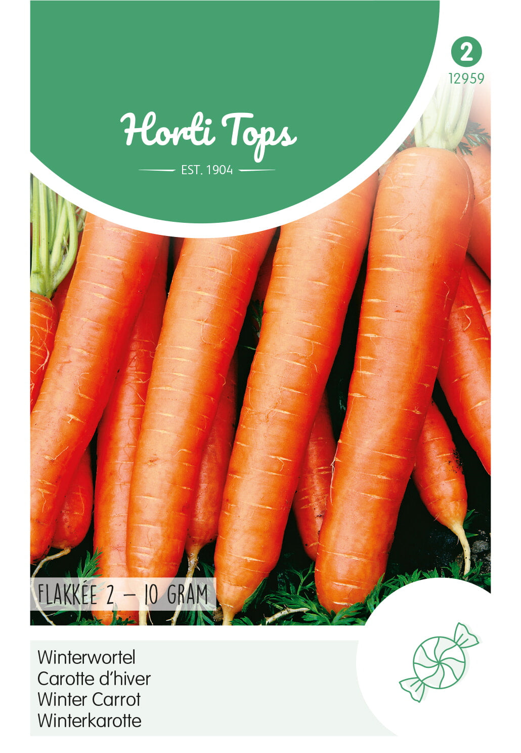 Horti Tops Wintermöhre Rote Riesen 2