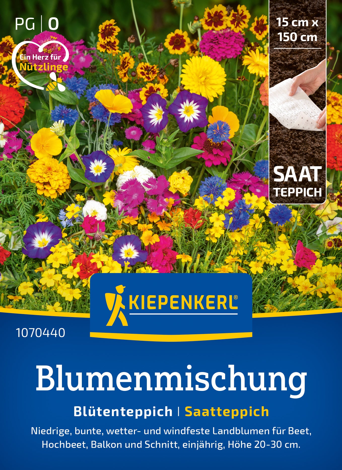 Kiepenkerl Blumensamen-Mischung Blütenteppich Saatteppich