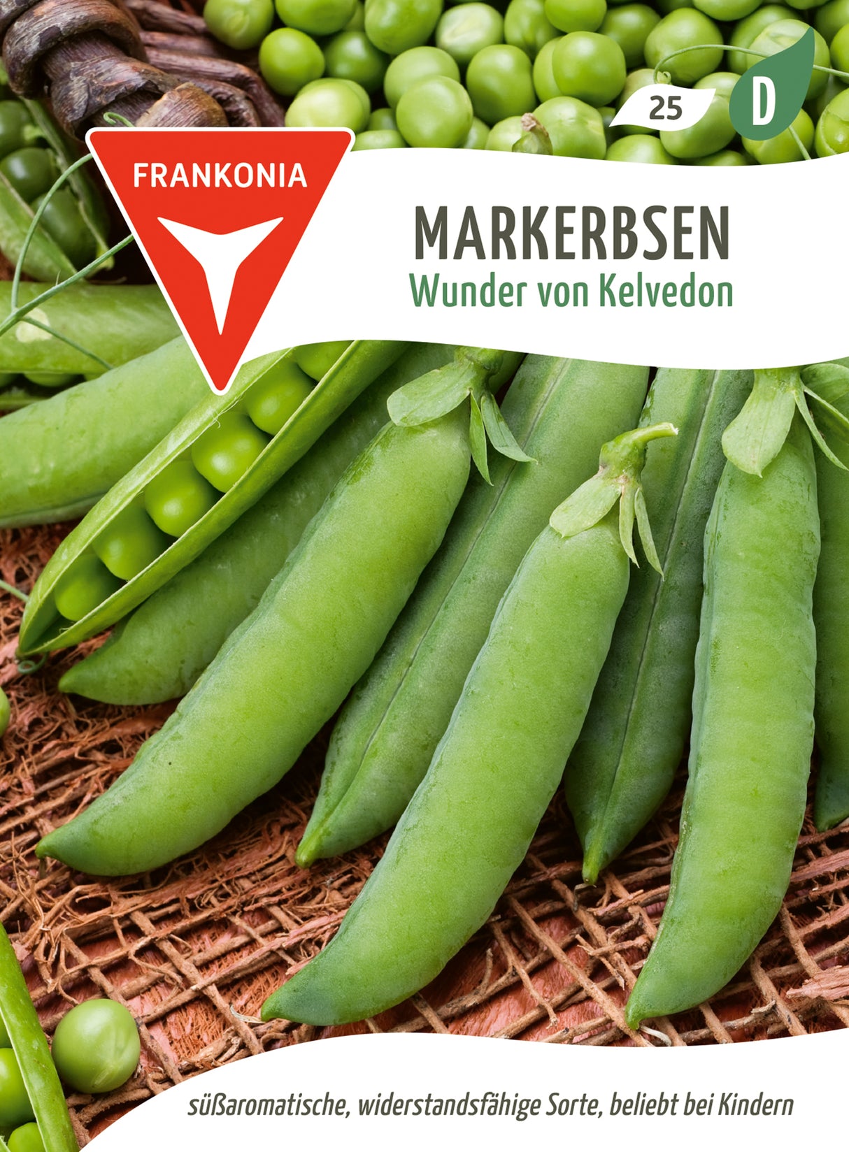 Frankonia Samen Markerbsen Wunder von Kelvedon