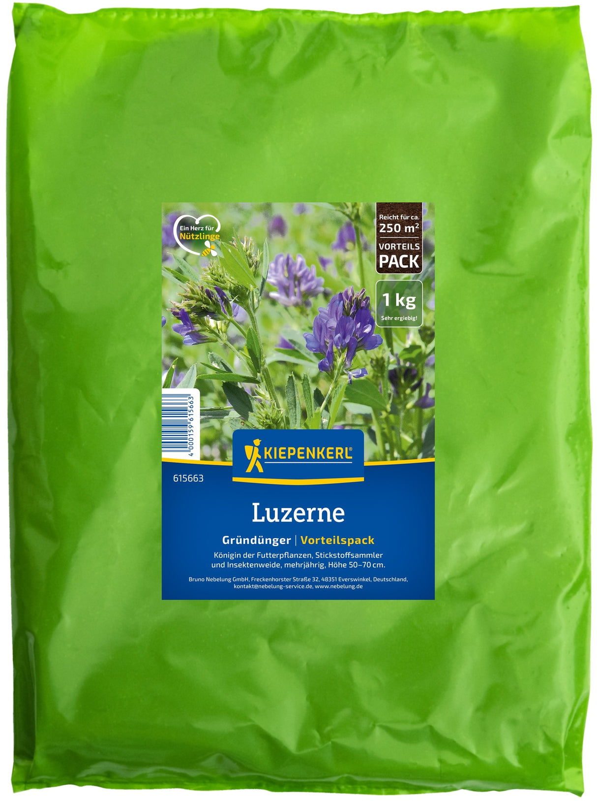 Kiepenkerl Gründünger Luzerne 1 kg