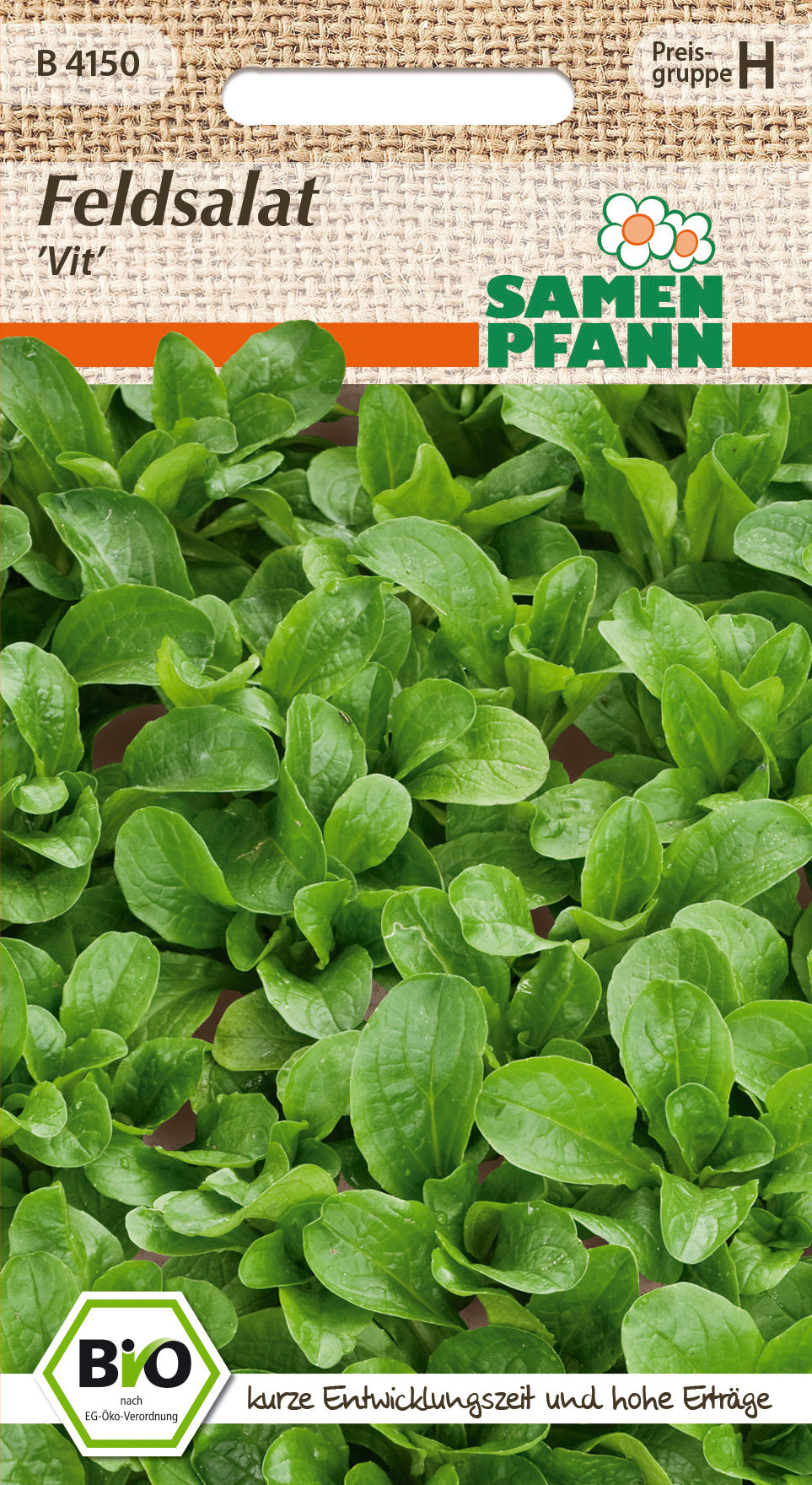 Samen Pfann BIO Feldsalat Vit