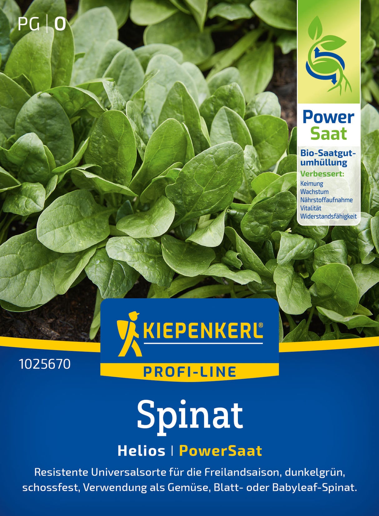 Kiepenkerl Spinat Helios Powersaat