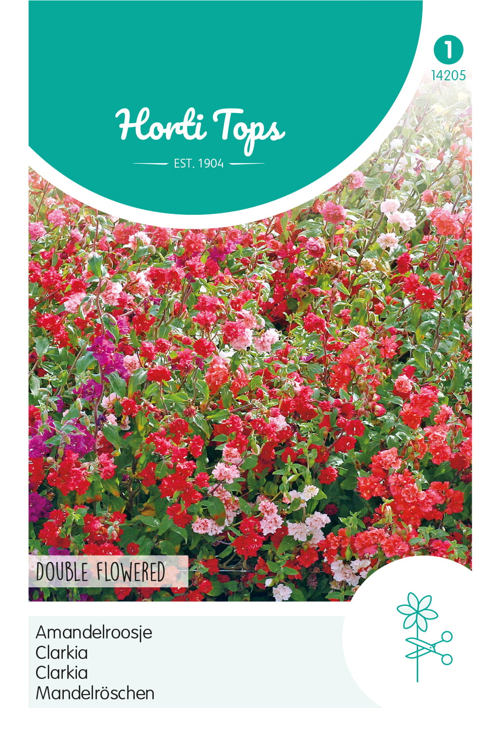Horti Tops Seidenblume Elegans Gefüllte Mischung