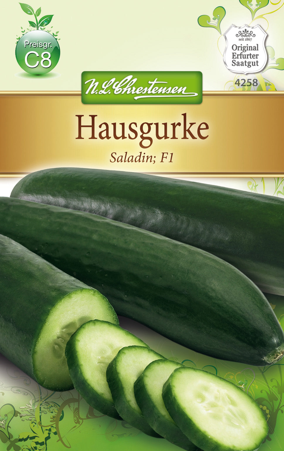 N.L. Chrestensen Salatgurke Saladin, F1