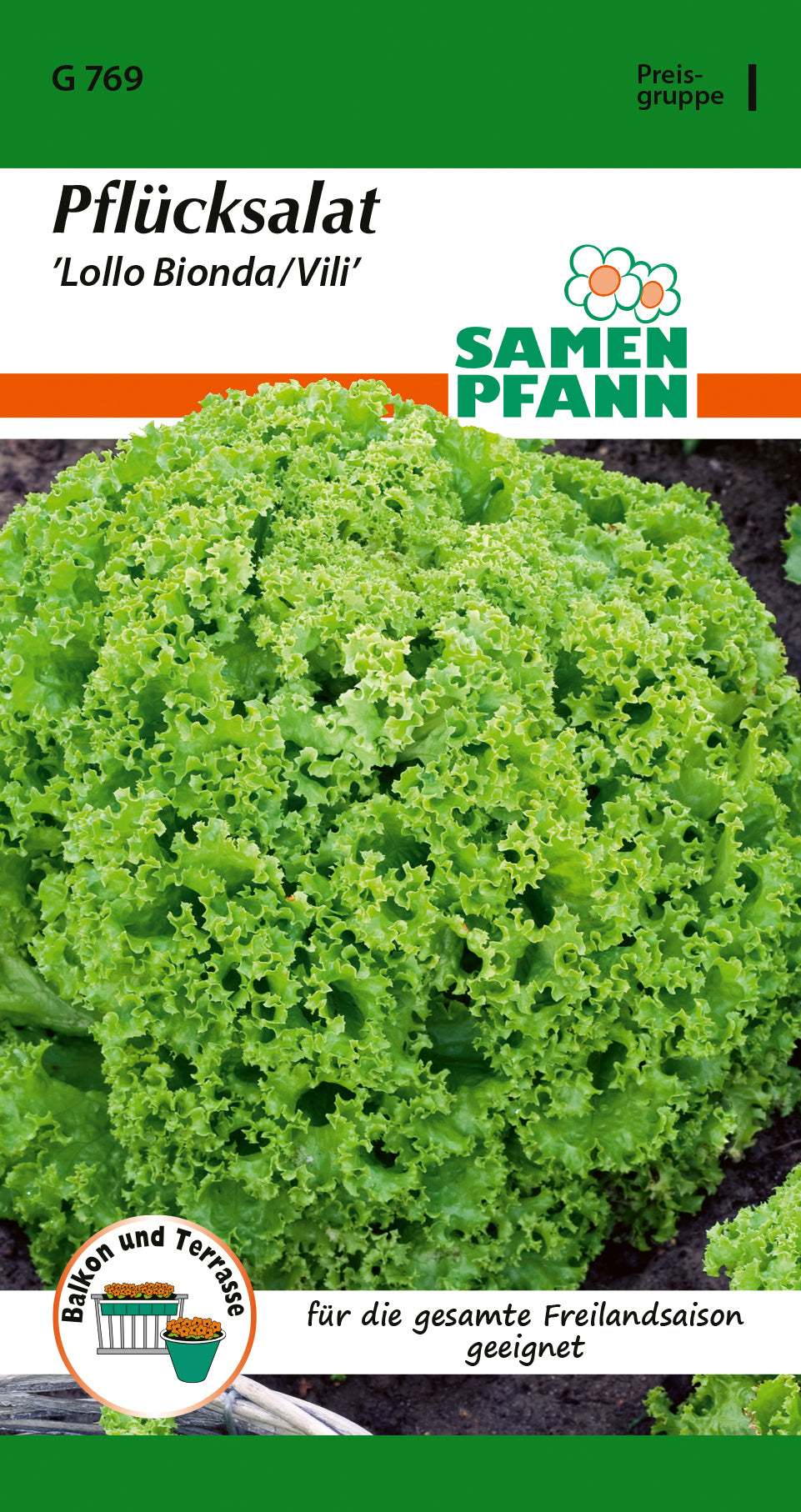 Samen Pfann Pflücksalat Vili