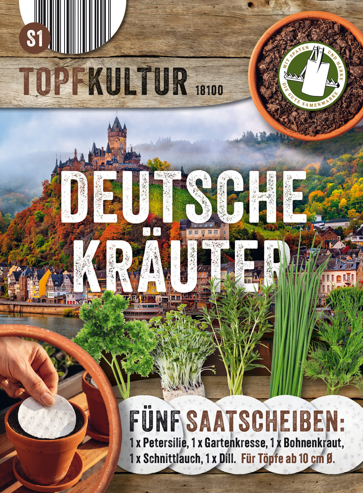 N.L. Chrestensen Deutsche Kräuter Saatscheibe