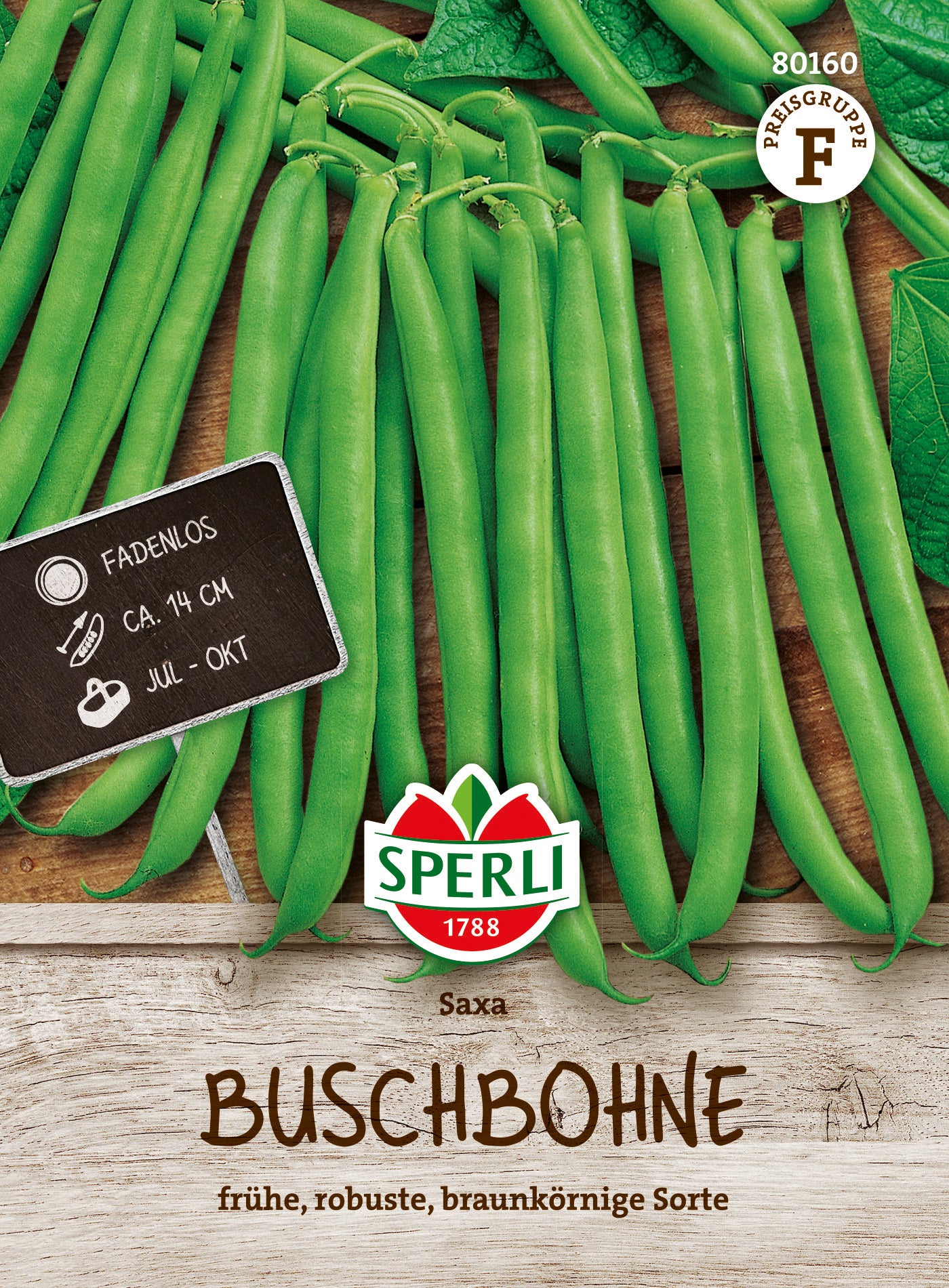 SPERLI Buschbohne Saxa