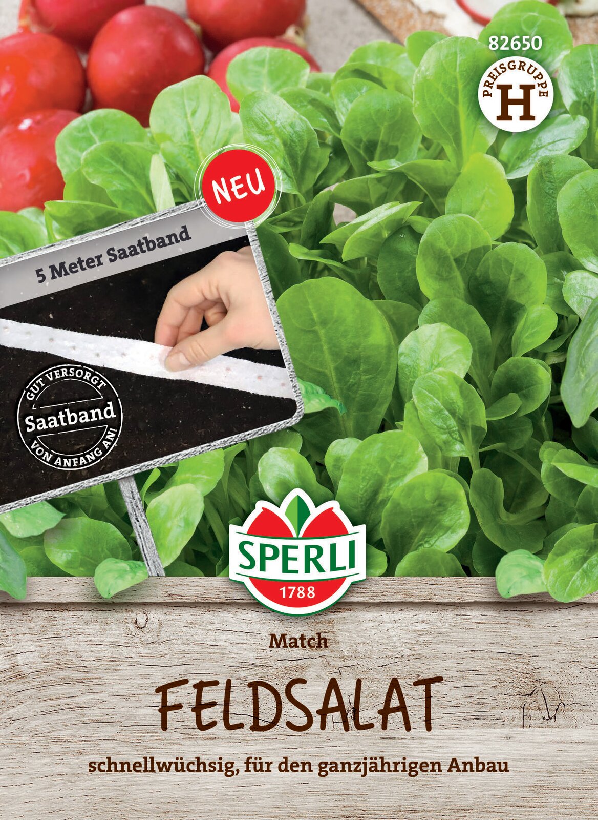 SPERLI Feldsalat Match Saatband