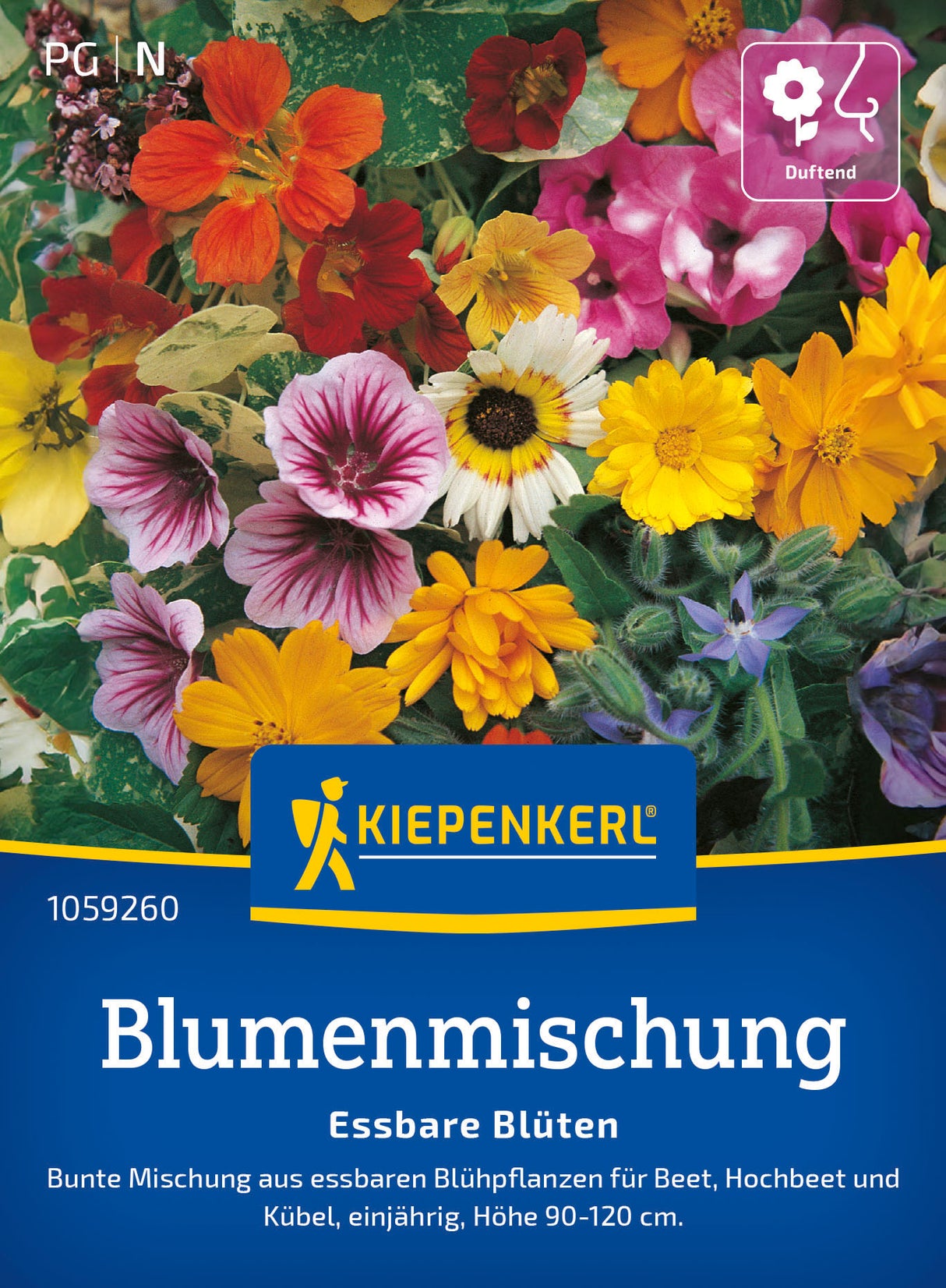 Kiepenkerl Blumensamen-Mischung Essbare Blüten