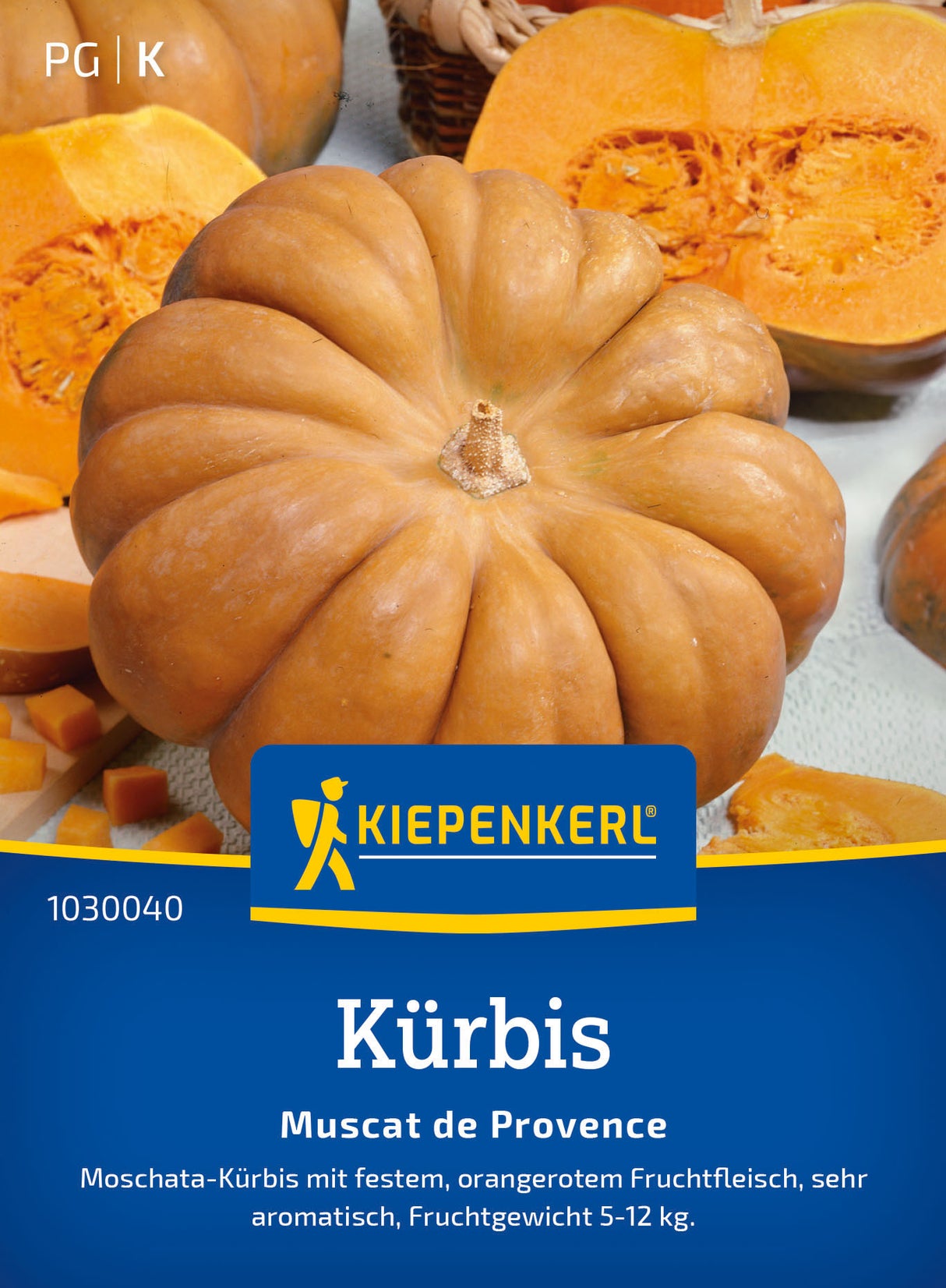 Kiepenkerl Kürbis Muscat de Provence