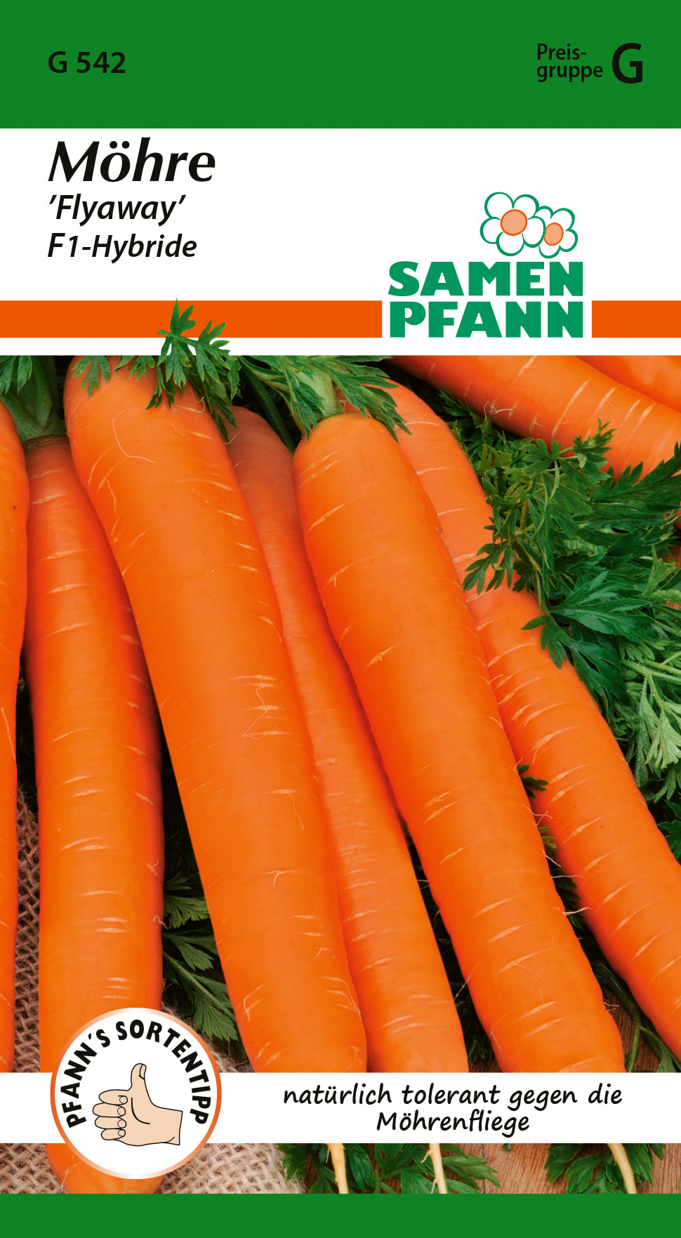 Samen Pfann Möhre Flyaway