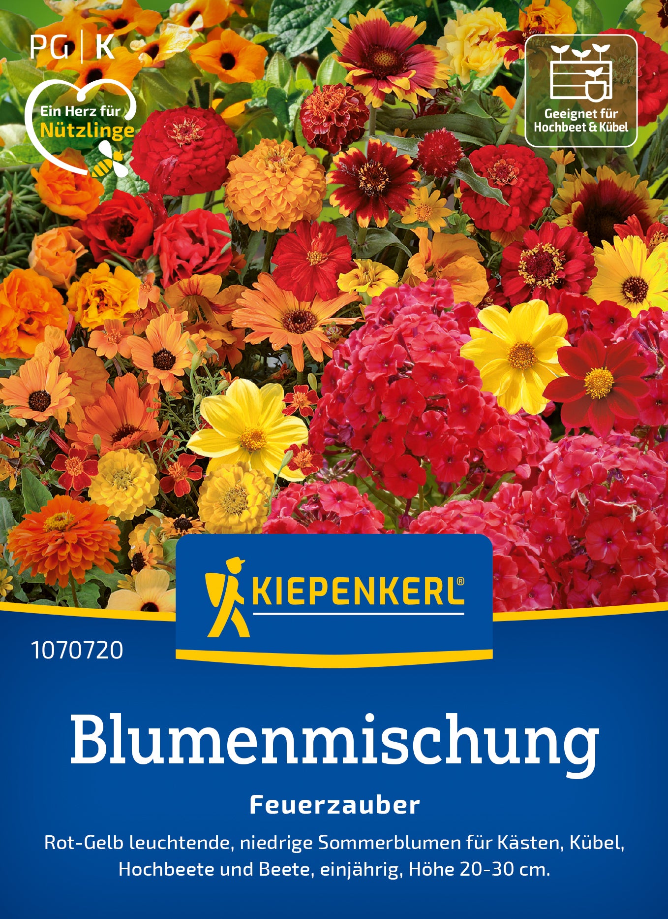 Kiepenkerl Blumensamen-Mischung Feuerzauber