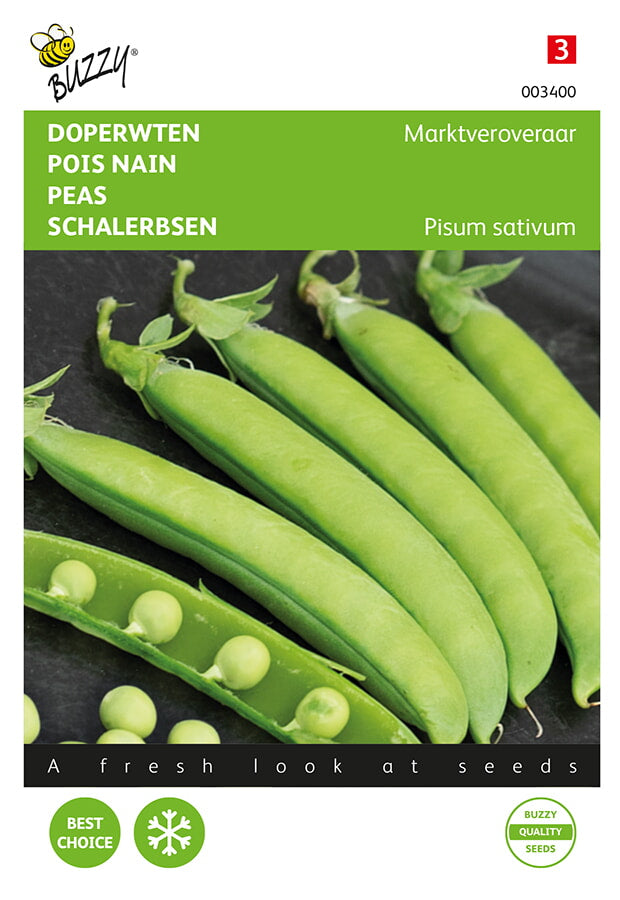 Buzzy Seeds Markerbsen Marktveroveraar