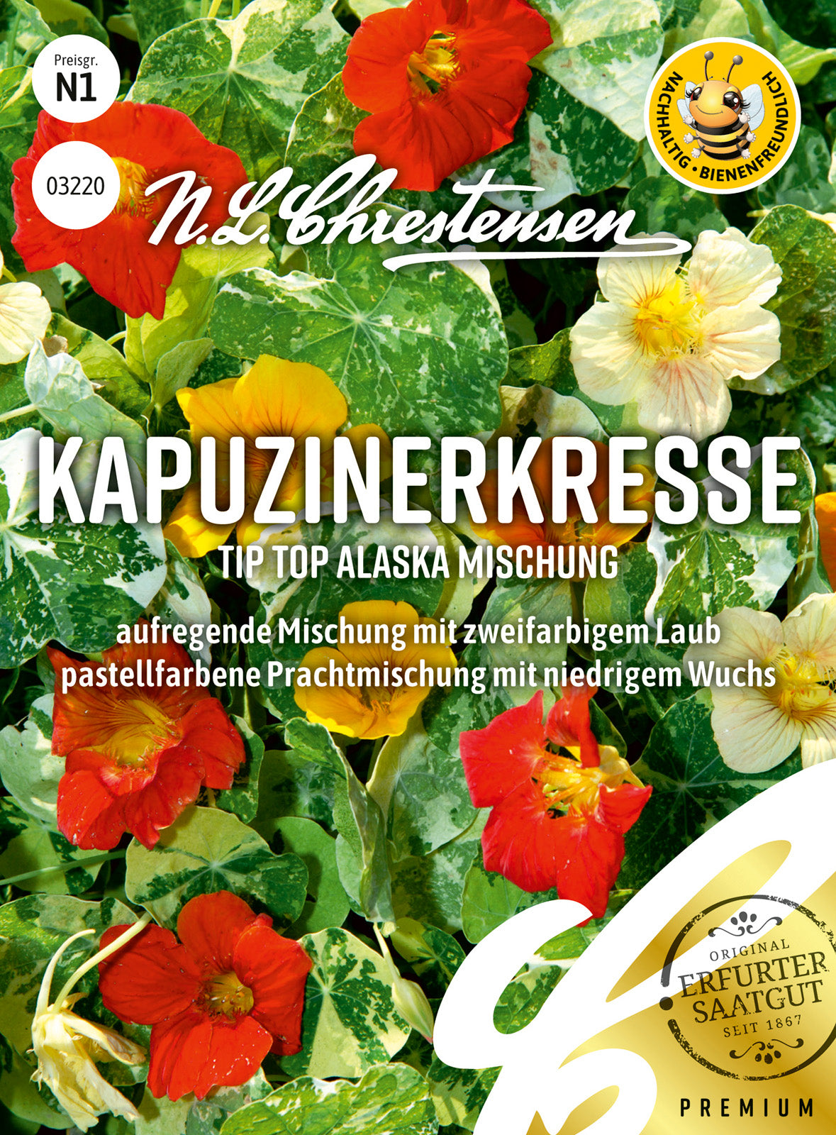 N.L. Chrestensen Kapuzinerkresse Tip Top Alaska Mischung