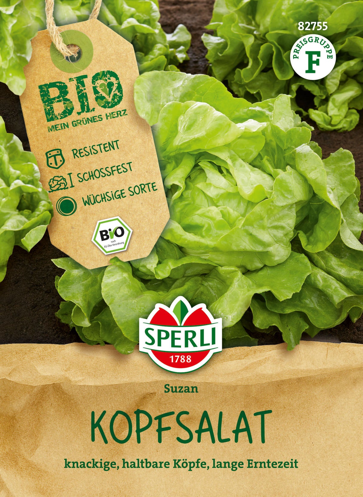 SPERLI BIO Kopfsalat Suzan