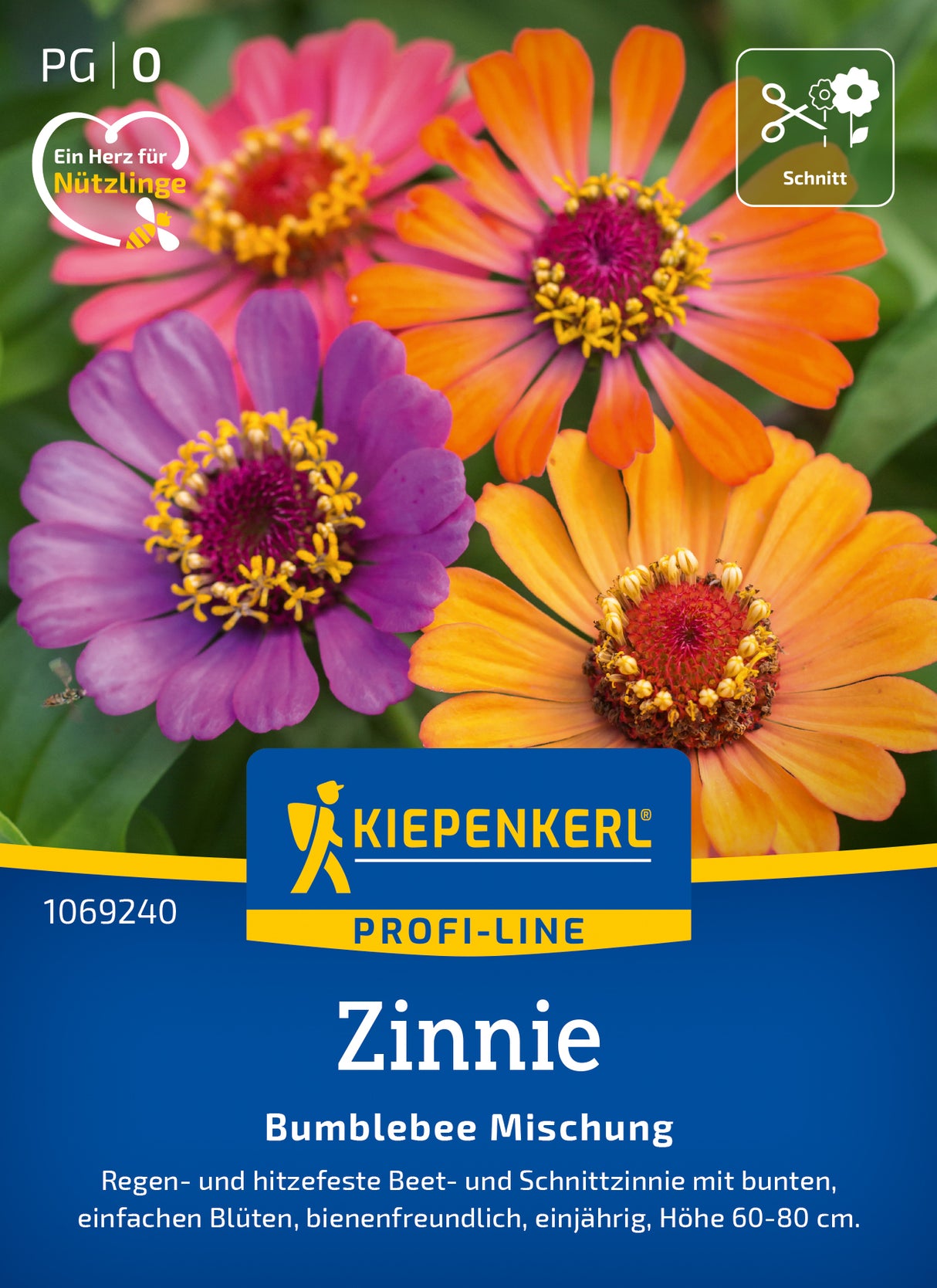 Kiepenkerl Zinnien Bumblebee Mischung
