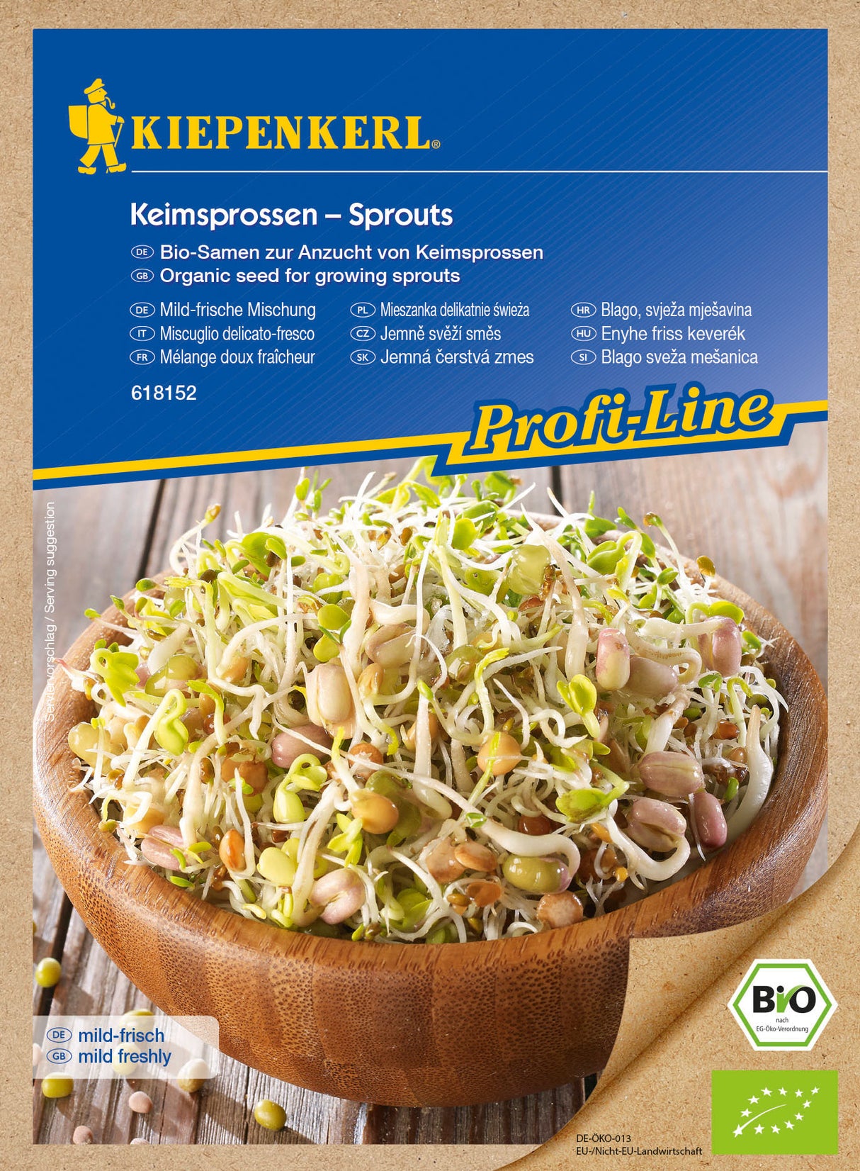 Kiepenkerl BIO Keimsprossen Mild-frische Mischung