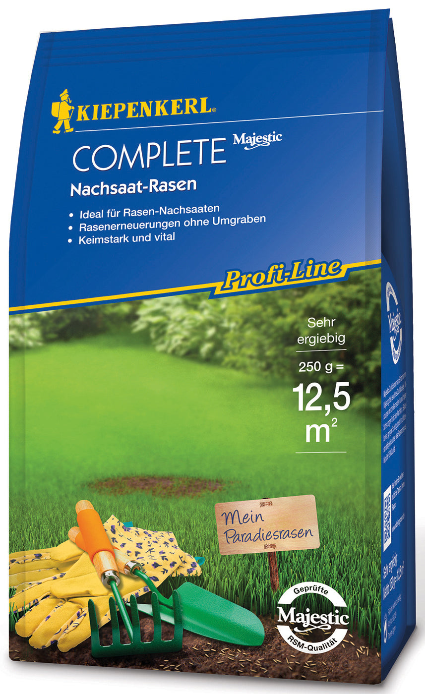 Kiepenkerl Nachsaatrasen Complete, 0,25 kg Profi-Line
