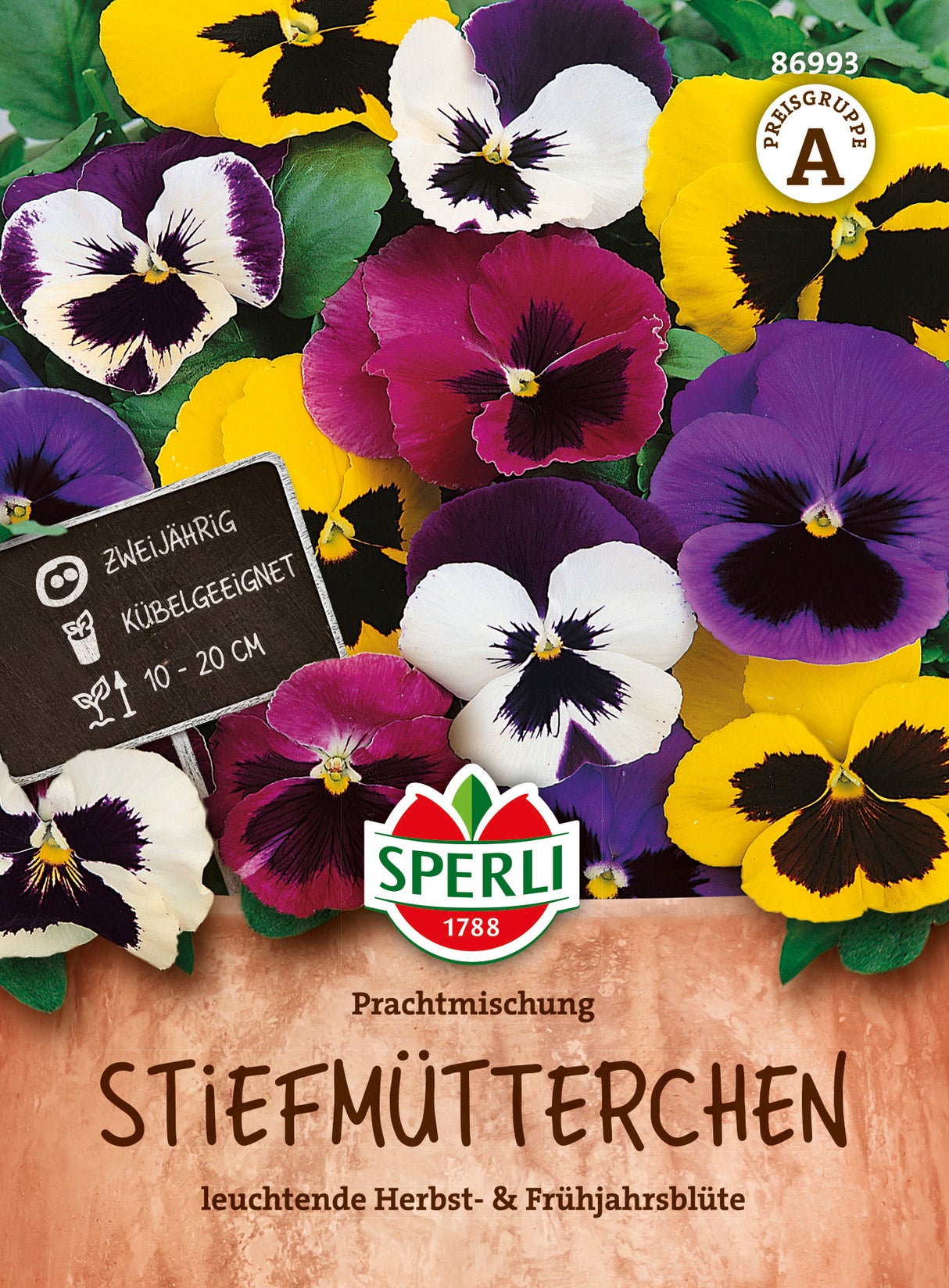 SPERLI Stiefmütterchen Prachtmischung