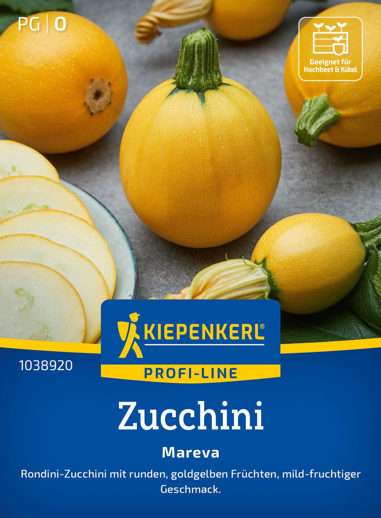 Kiepenkerl Zucchini Mareva