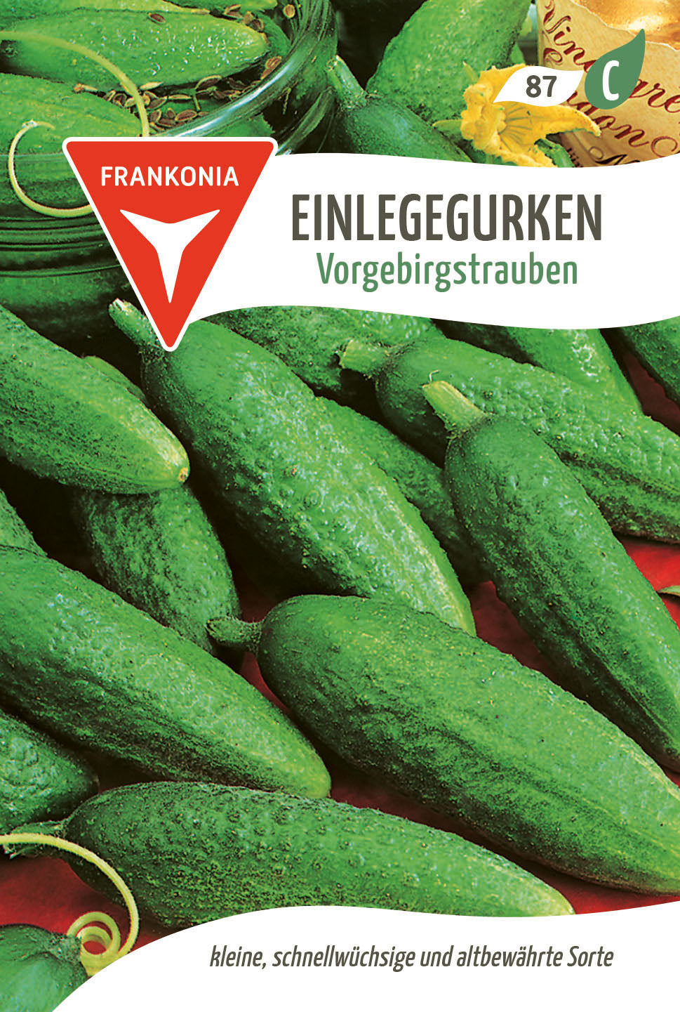 Frankonia Samen Einlegegurken Vorgebirgstrauben