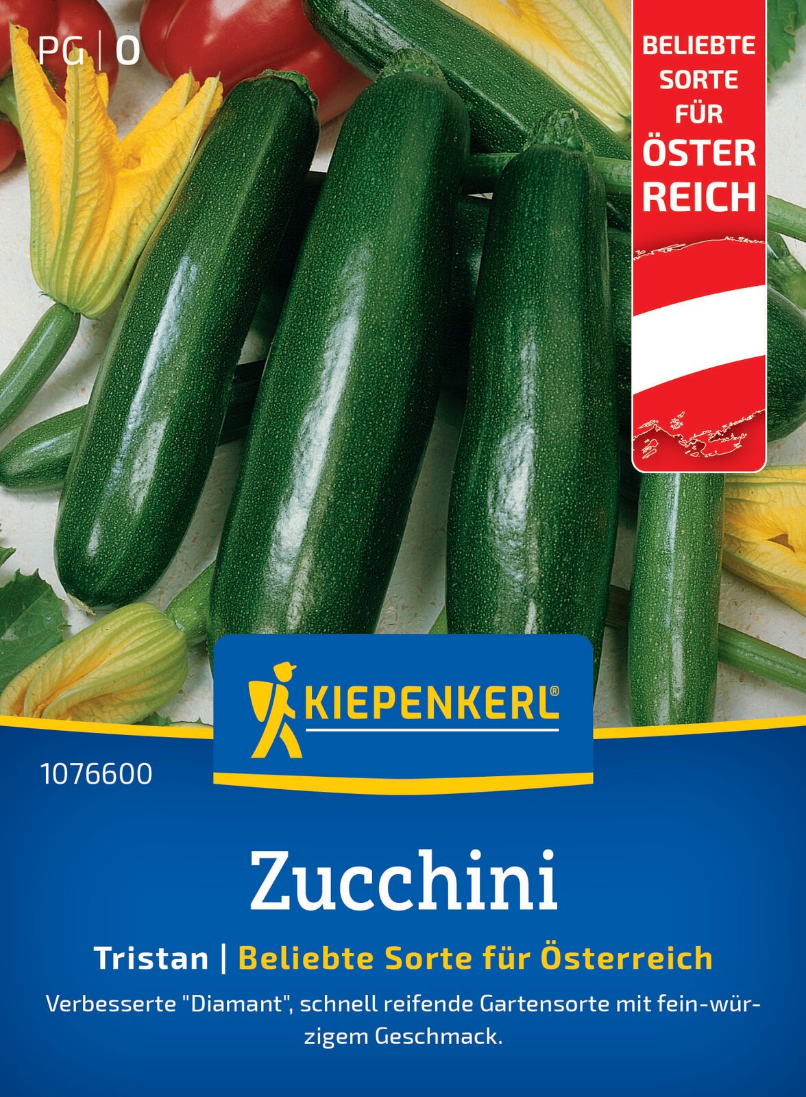 Kiepenkerl Zucchini Tristan Österreich Sorte