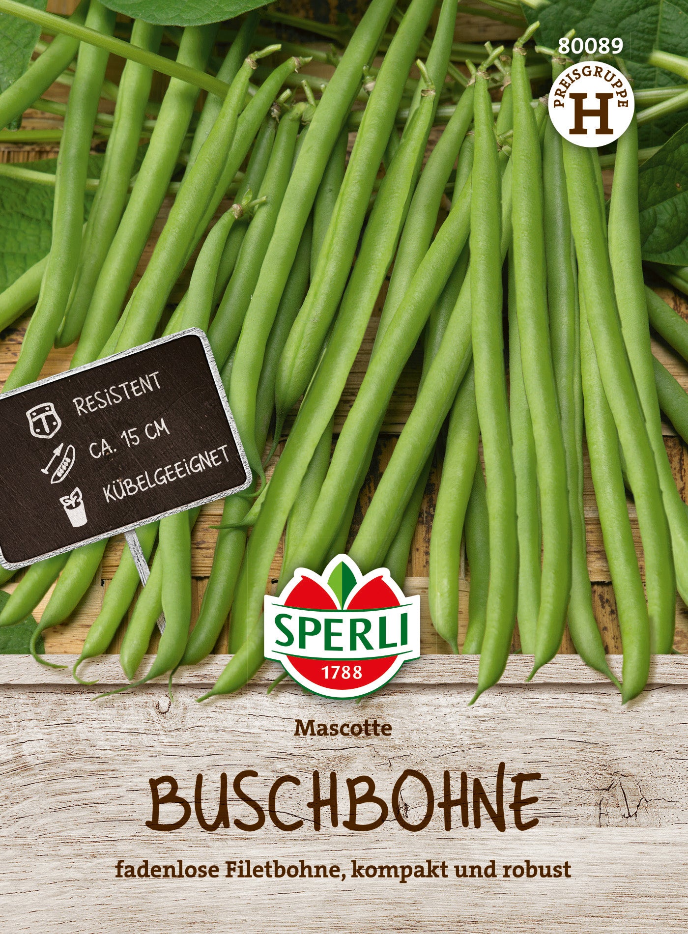 SPERLI Buschbohne Mascotte
