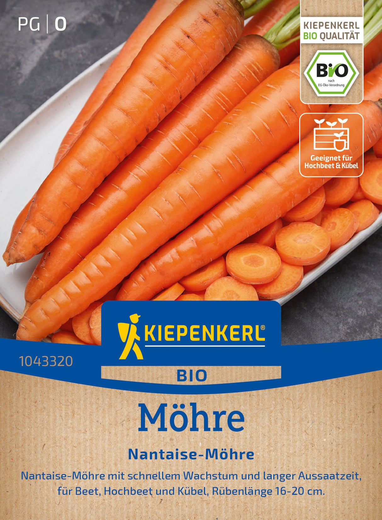Kiepenkerl Möhren Nantaise-Möhre
