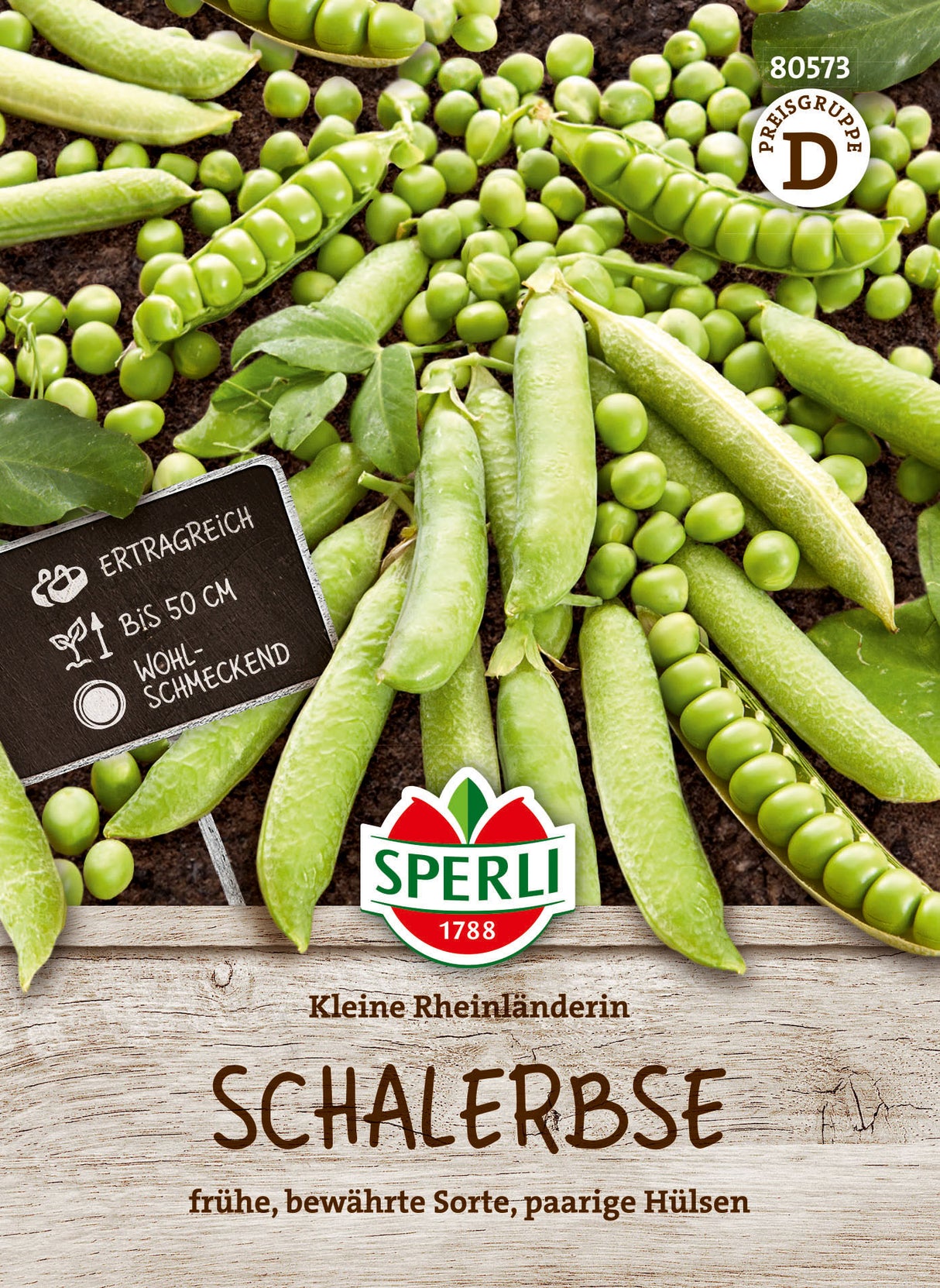 SPERLI Schalerbse Kleine Rheinländerin
