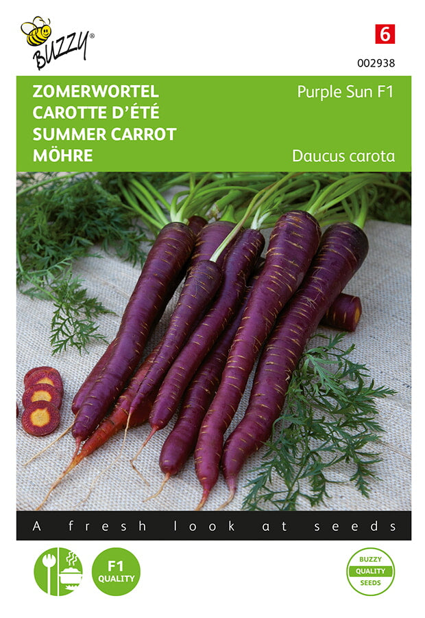 Buzzy Seeds Möhren Purple Elite F1